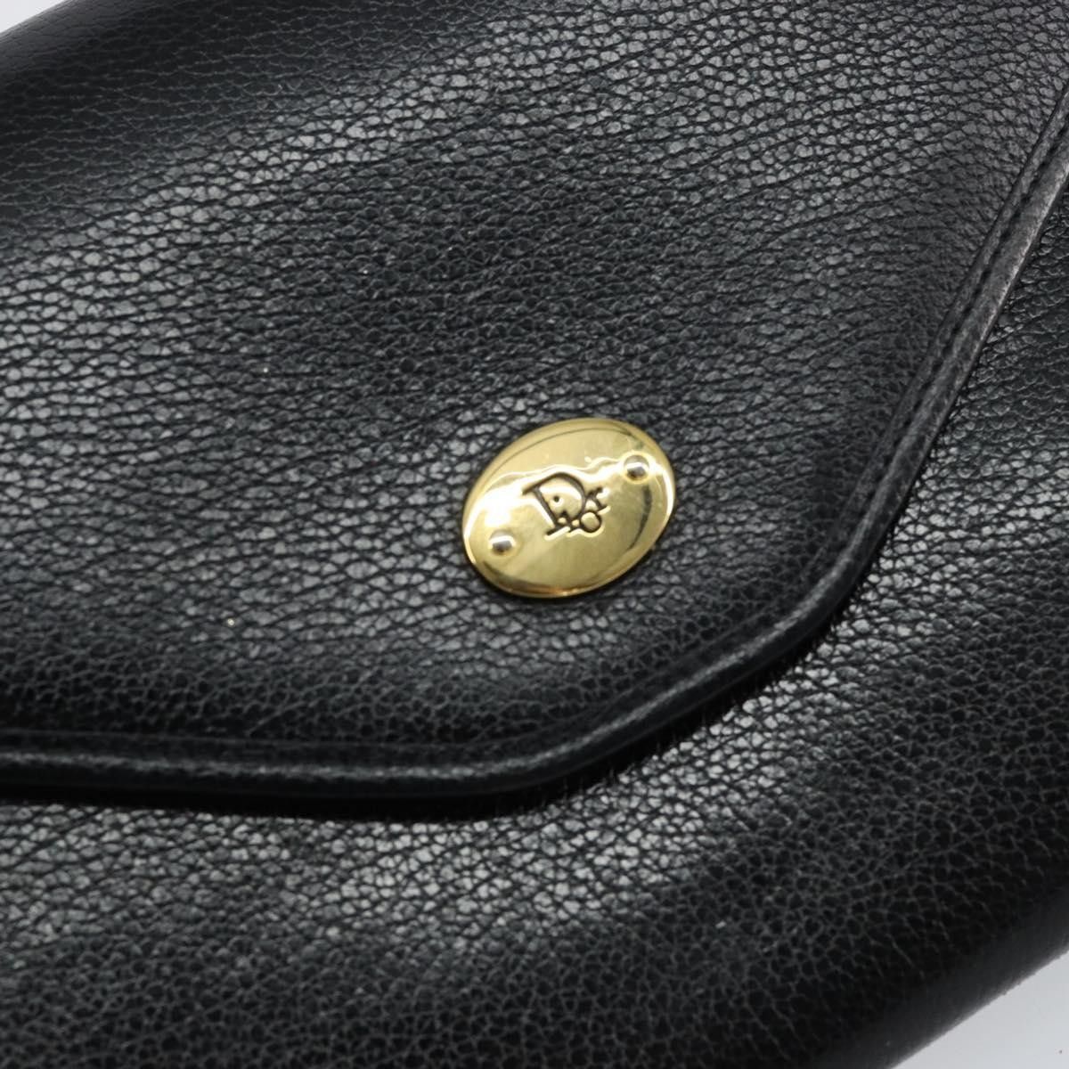 Dior Christian Dior Vintage Chain Flap Shoulder Bag Leather Size ONE SIZE - 13 Thumbnail