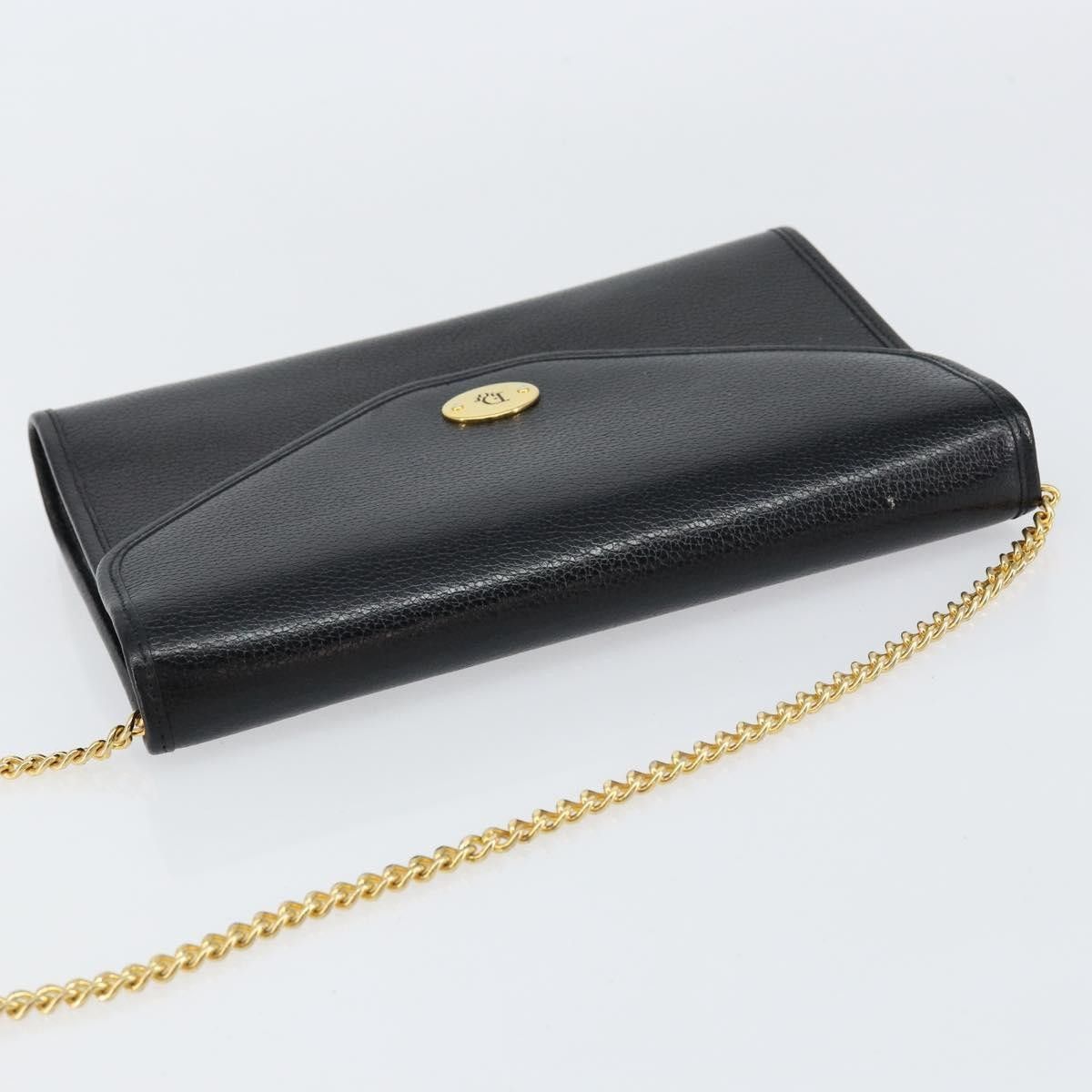 Dior Christian Dior Vintage Chain Flap Shoulder Bag Leather Size ONE SIZE - 15 Thumbnail