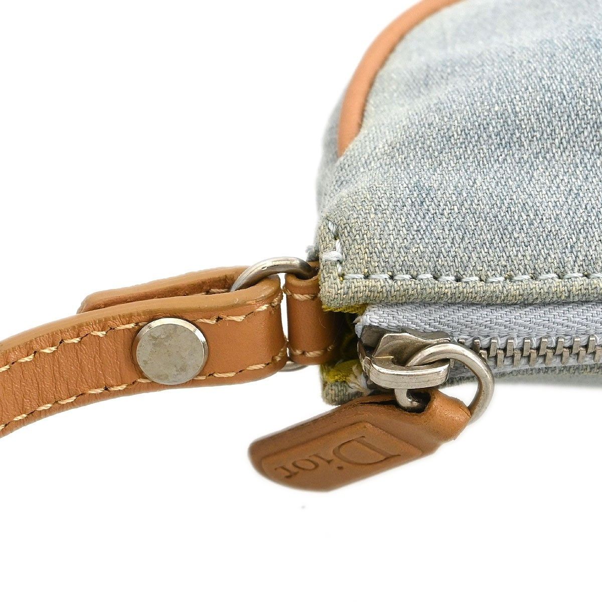 Dior Christian Dior Vintage Saddle Bag Denim Size ONE SIZE - 9 Thumbnail