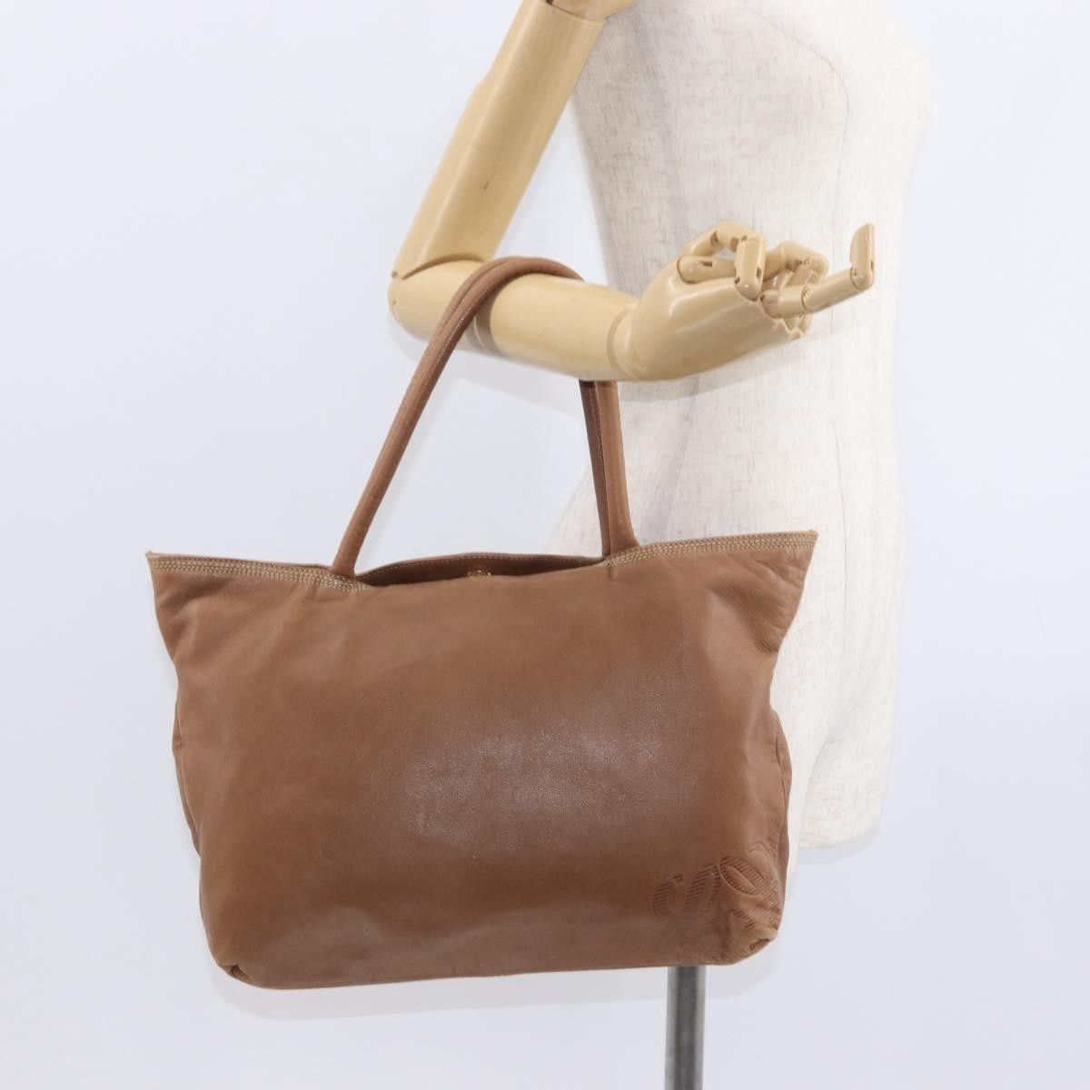 Loewe Loewe Anagram Tote Leather Size ONE SIZE - 12 Thumbnail