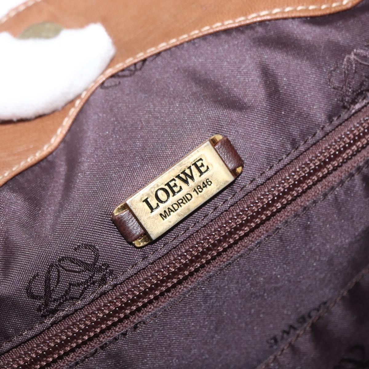 Loewe Loewe Anagram Tote Leather Size ONE SIZE - 6 Thumbnail