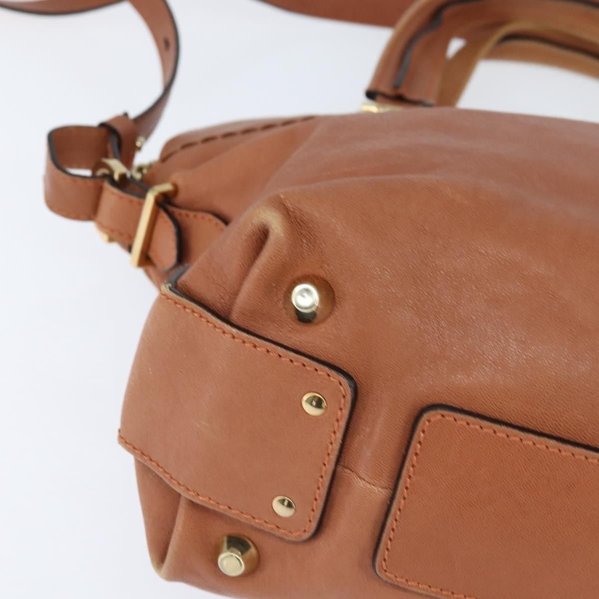 Chloe Chloe Angie Tote Leather Size ONE SIZE - 11 Thumbnail