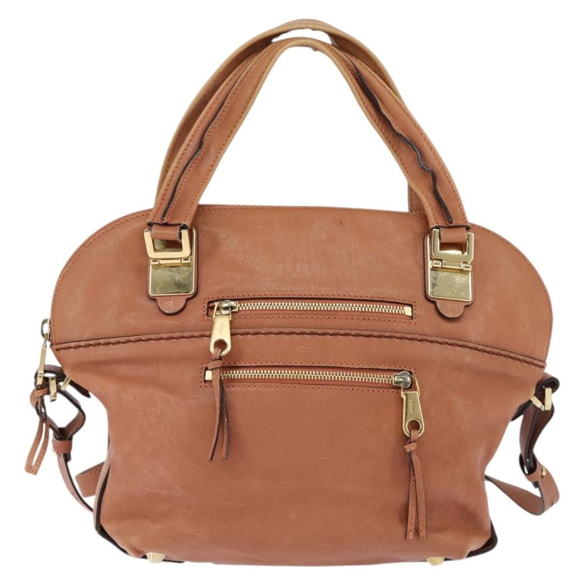 Chloe Chloe Angie Tote Leather Size ONE SIZE - 18 Thumbnail