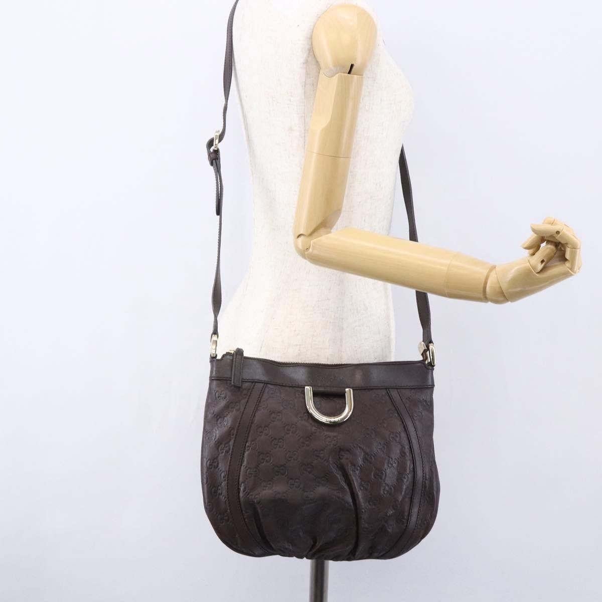 Gucci Gucci D Ring Messenger Bag Guccissima Leather Size ONE SIZE - 14 Thumbnail