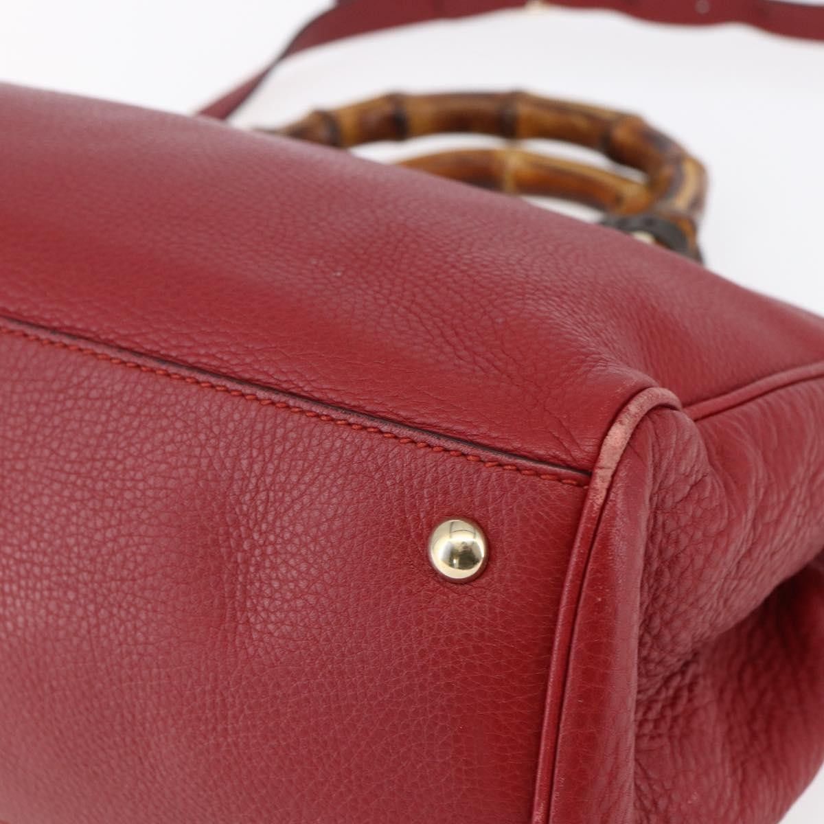 Gucci Gucci Bamboo Shopper Tote Leather Size ONE SIZE - 11 Thumbnail