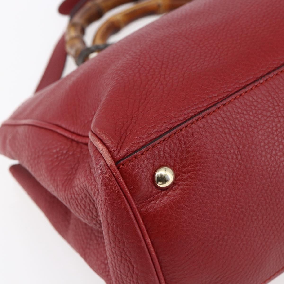 Gucci Gucci Bamboo Shopper Tote Leather Size ONE SIZE - 9 Thumbnail