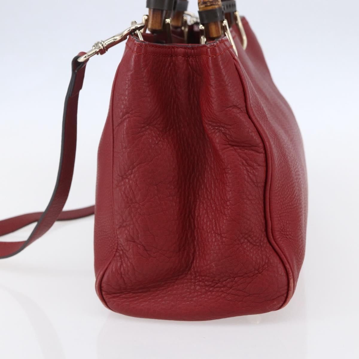 Gucci Gucci Bamboo Shopper Tote Leather Size ONE SIZE - 4 Thumbnail