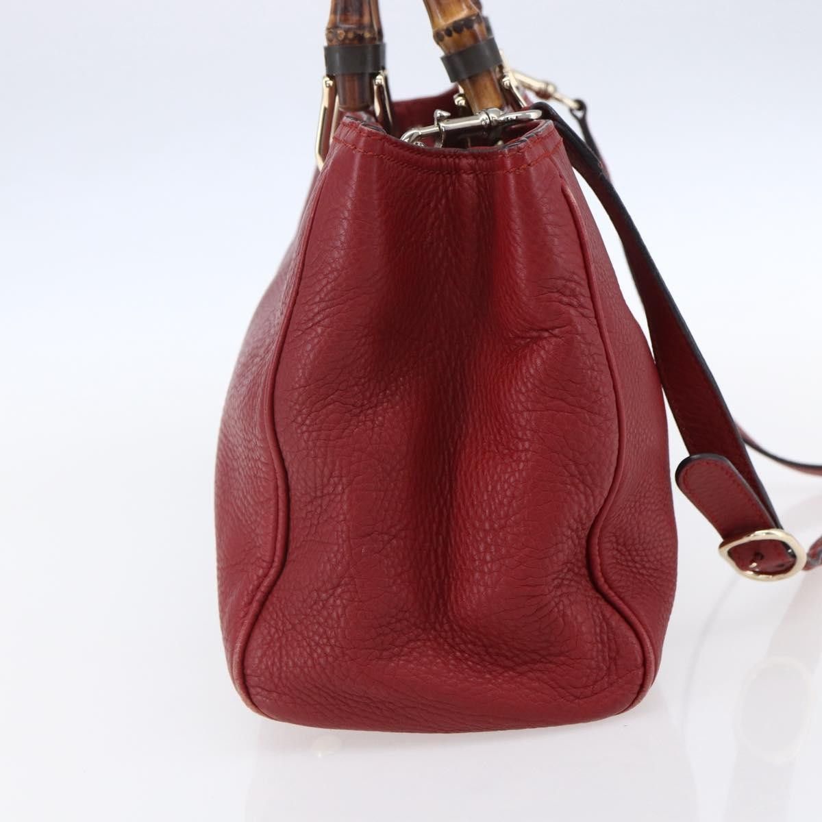 Gucci Gucci Bamboo Shopper Tote Leather Size ONE SIZE - 3 Thumbnail