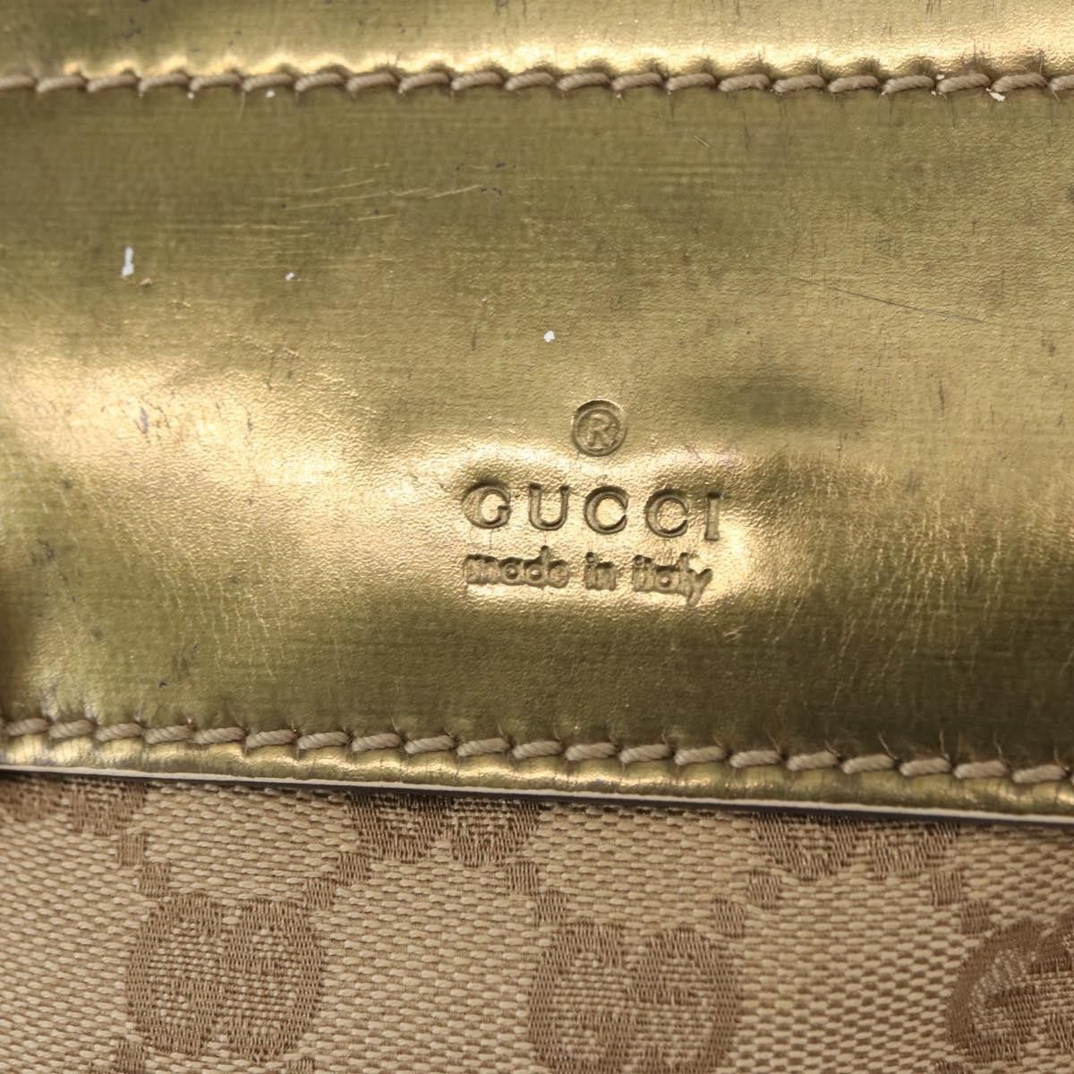 Gucci Gucci Vintage Double Belt Bag GG Canvas with Leather Size ONE SIZE - 21 Thumbnail