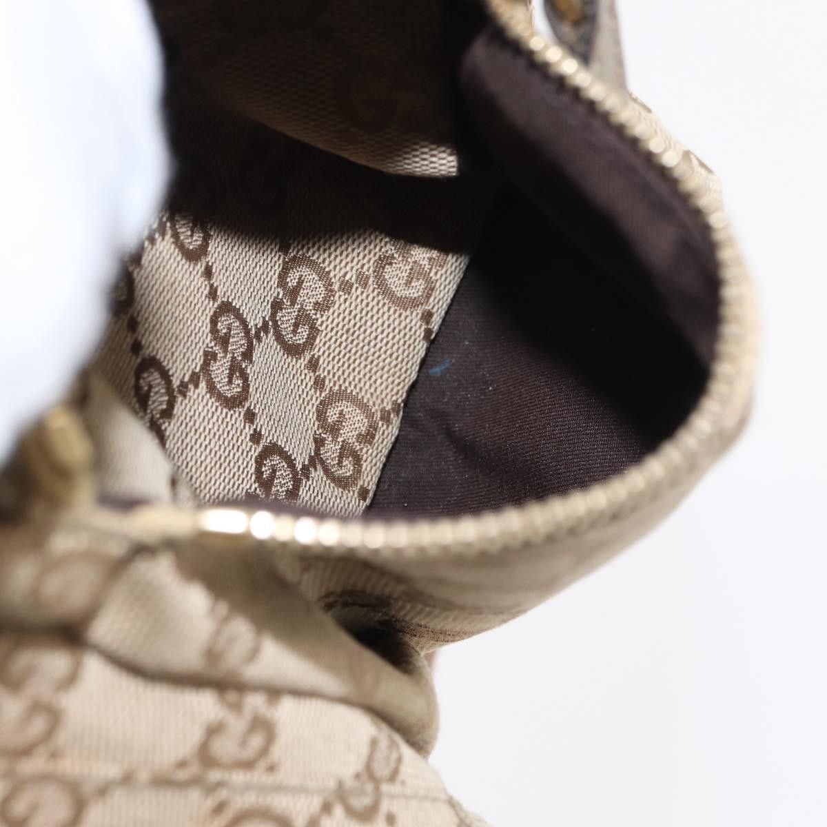 Gucci Gucci Vintage Double Belt Bag GG Canvas with Leather Size ONE SIZE - 18 Thumbnail