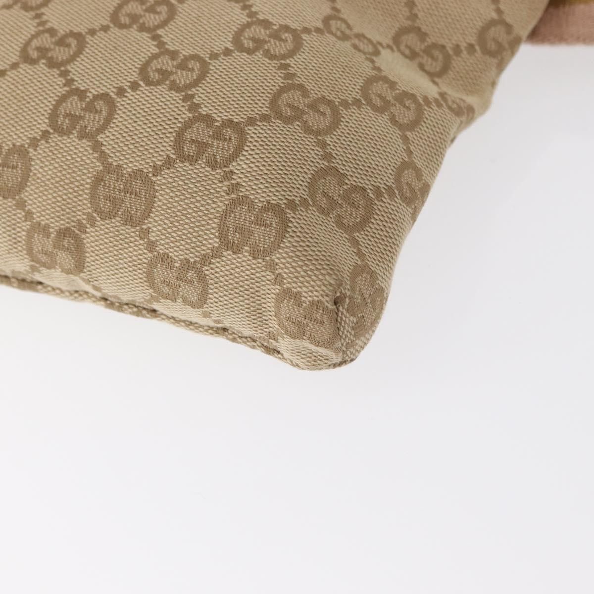Gucci Gucci Vintage Double Belt Bag GG Canvas with Leather Size ONE SIZE - 12 Thumbnail