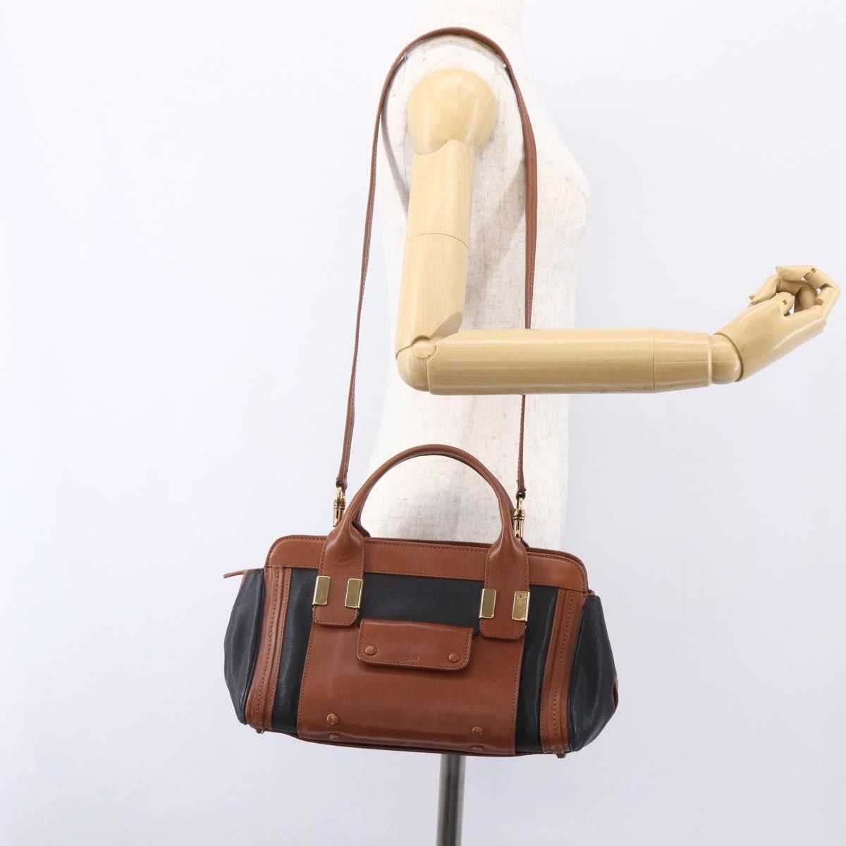 Chloe Chloe Alice Satchel Leather Size ONE SIZE - 12 Thumbnail
