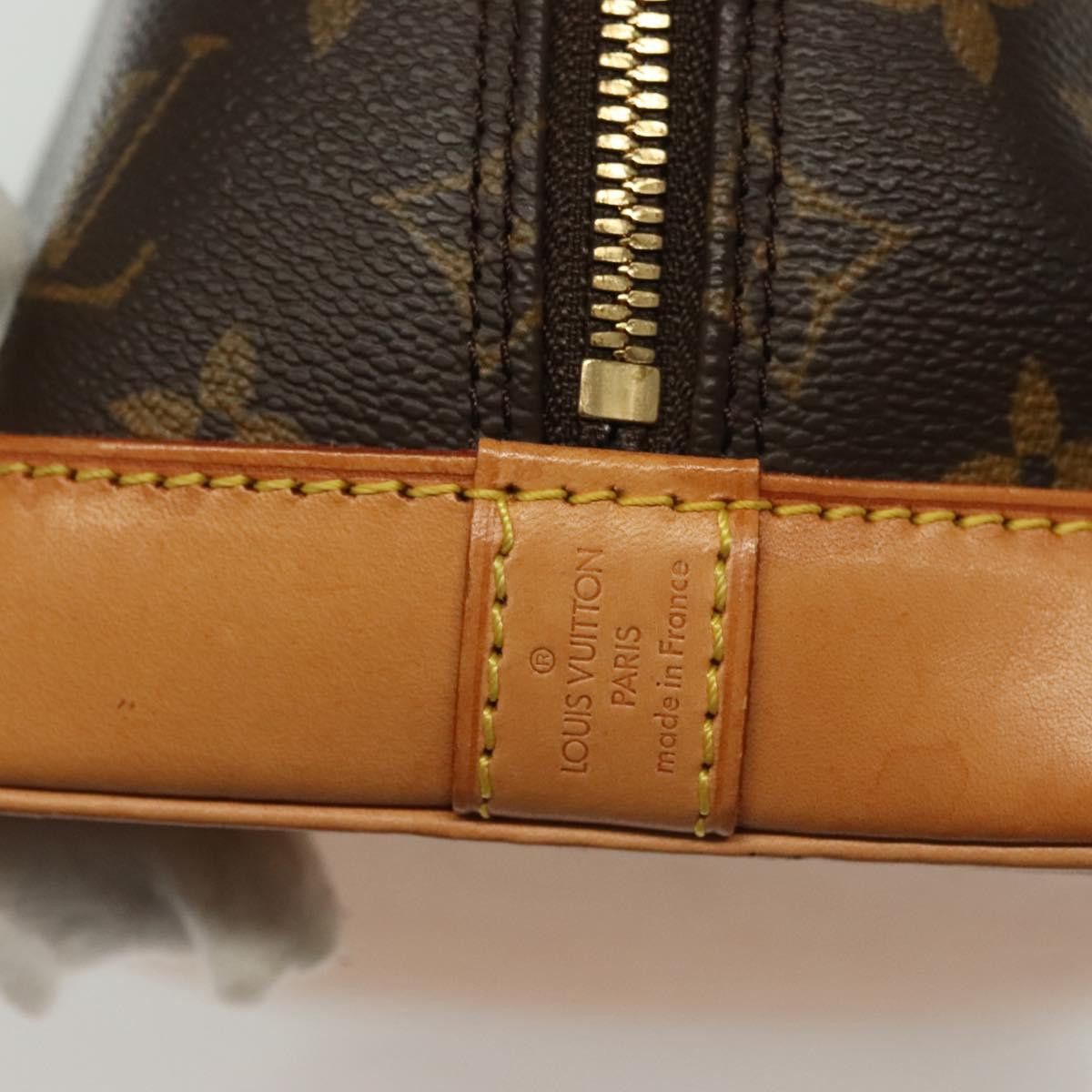 Louis Vuitton Louis Vuitton Vintage Alma Handbag Monogram Canvas Size ONE SIZE - 14 Thumbnail