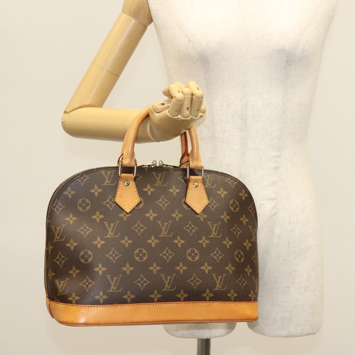 Louis Vuitton Louis Vuitton Vintage Alma Handbag Monogram Canvas Size ONE SIZE - 21 Thumbnail
