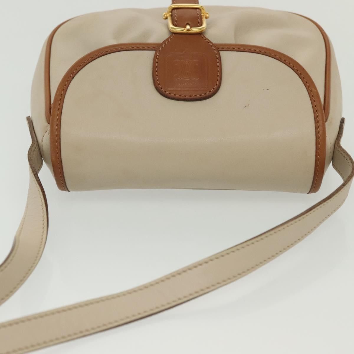 Celine Celine Vintage Triomphe Shoulder Bag Leather Size ONE SIZE - 15 Thumbnail