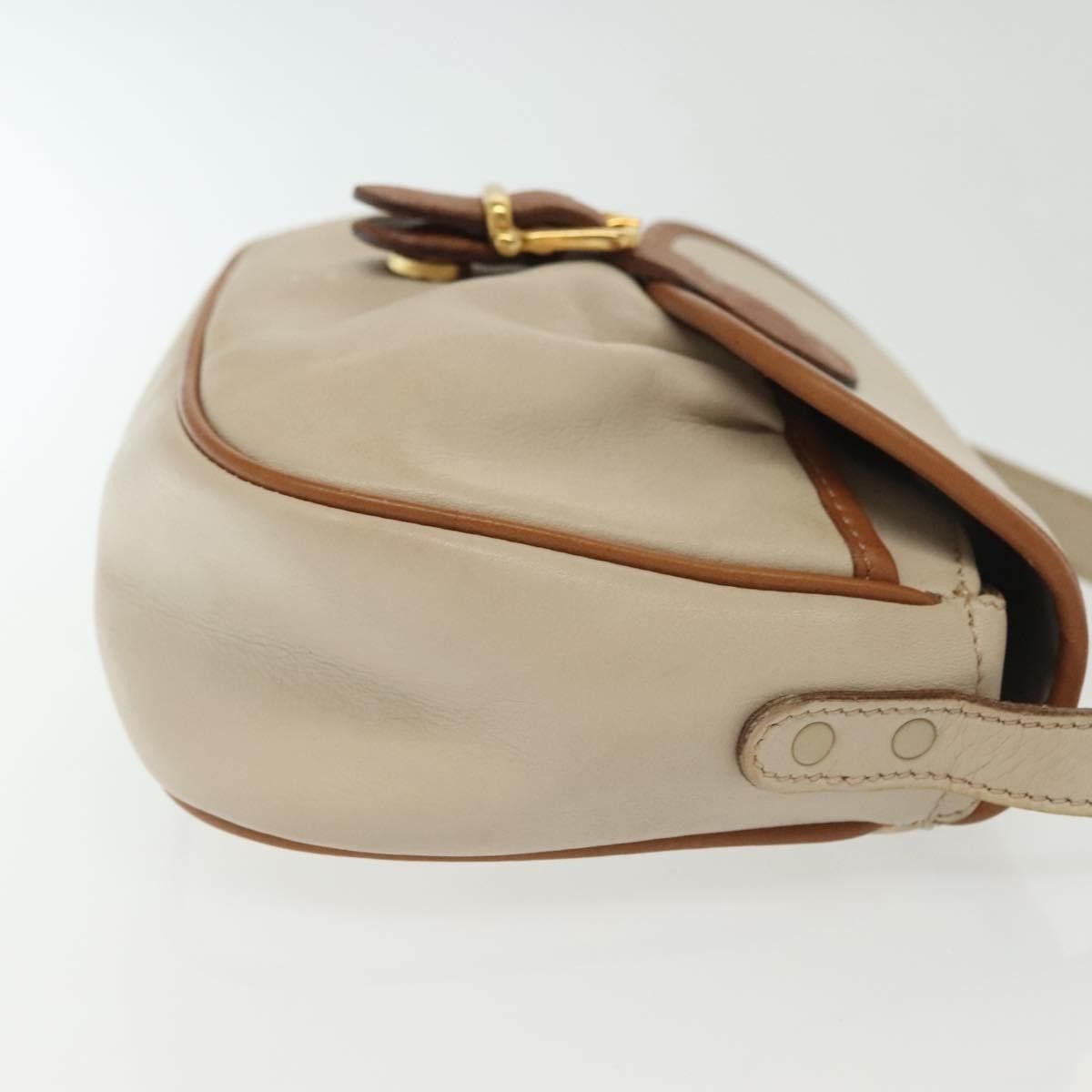 Celine Celine Vintage Triomphe Shoulder Bag Leather Size ONE SIZE - 3 Thumbnail
