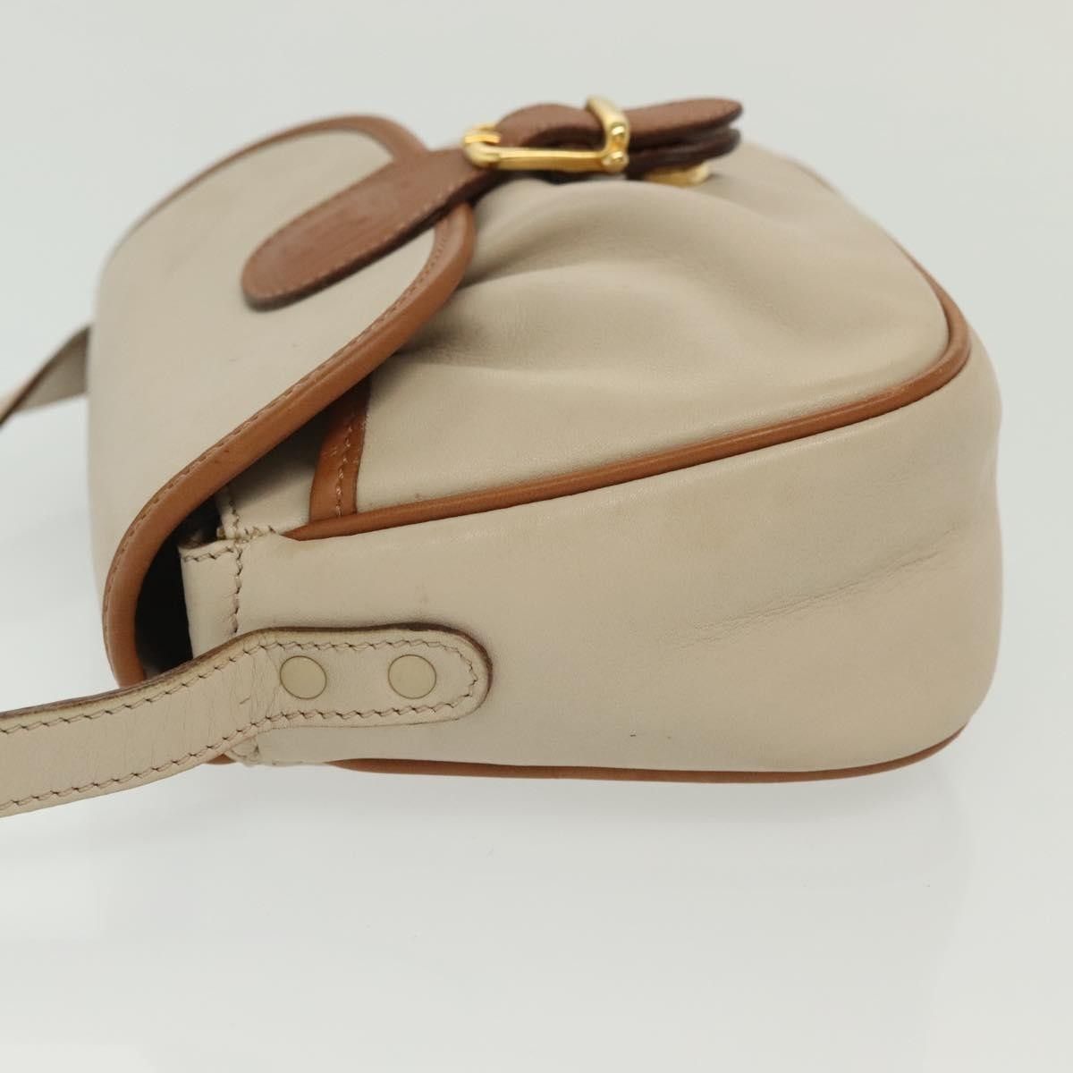 Celine Celine Vintage Triomphe Shoulder Bag Leather Size ONE SIZE - 4 Thumbnail