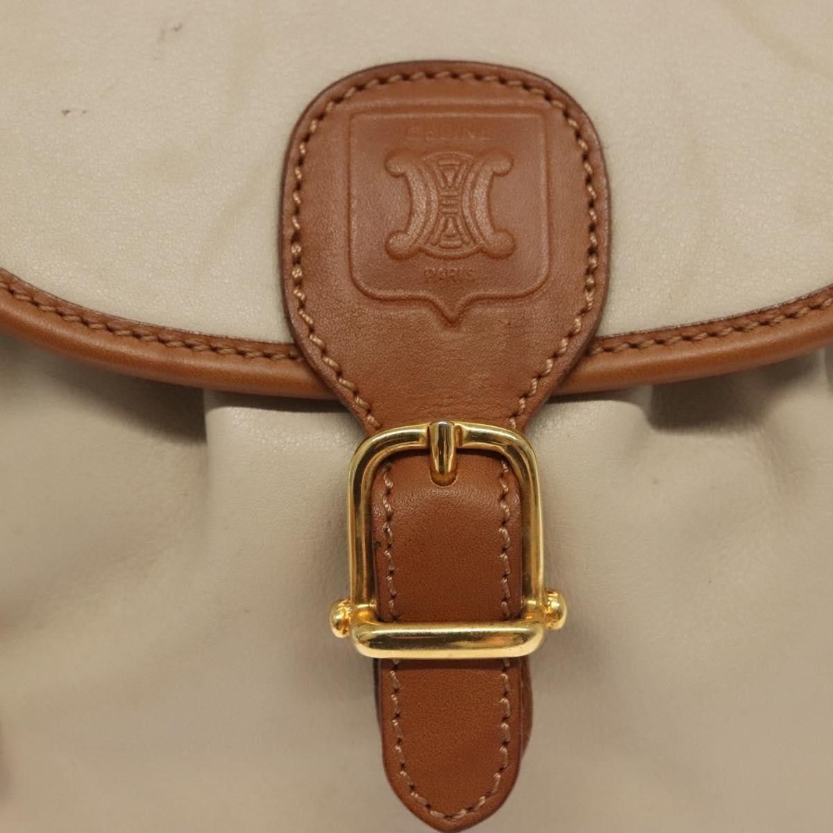 Celine Celine Vintage Triomphe Shoulder Bag Leather Size ONE SIZE - 20 Thumbnail