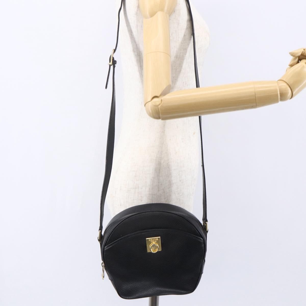 Celine Celine Vintage Triomphe Shoulder Bag Leather Size ONE SIZE - 13 Thumbnail