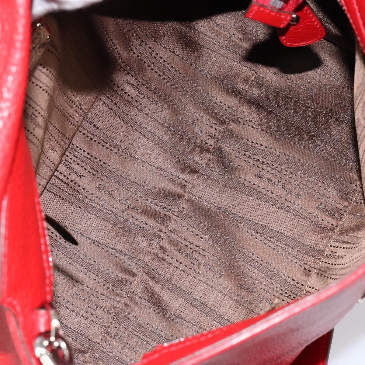 Salvatore Ferragamo Salvatore Ferragamo Sofia Satchel Grainy Leather Size ONE SIZE - 5 Thumbnail