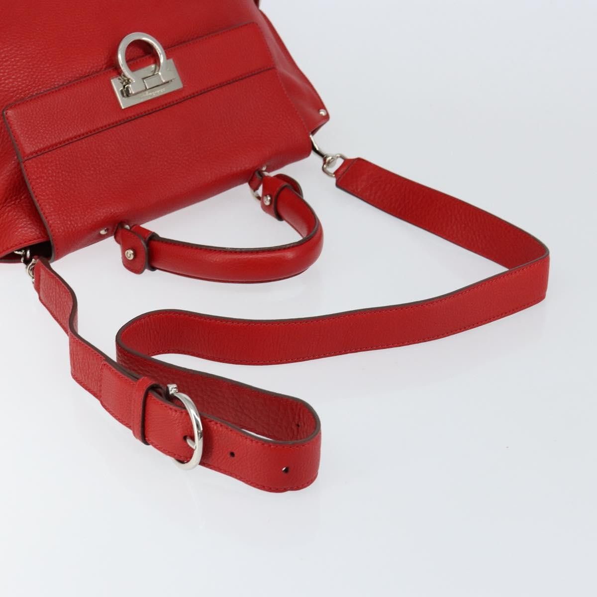 Salvatore Ferragamo Salvatore Ferragamo Sofia Satchel Grainy Leather Size ONE SIZE - 16 Thumbnail