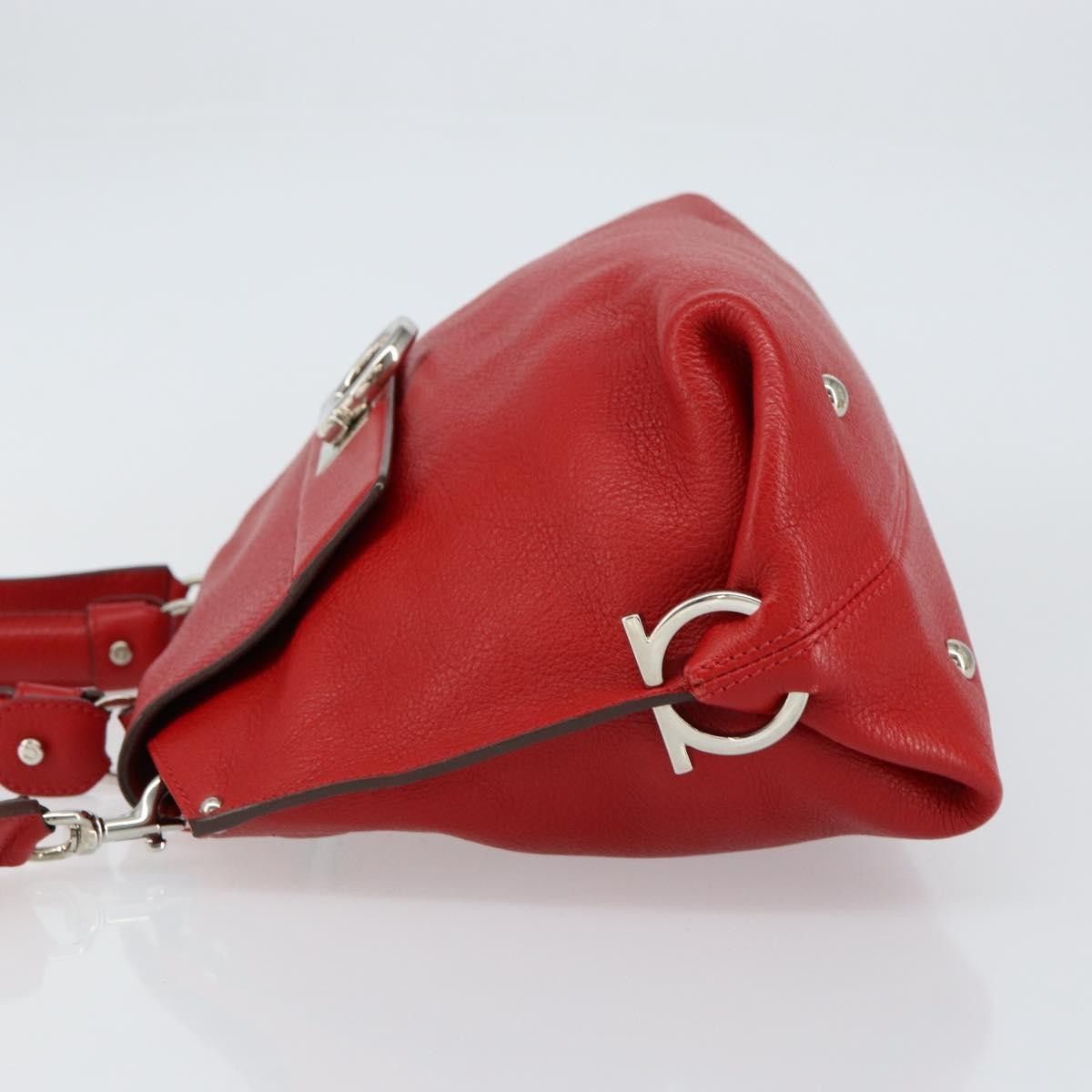 Salvatore Ferragamo Salvatore Ferragamo Sofia Satchel Grainy Leather Size ONE SIZE - 4 Thumbnail