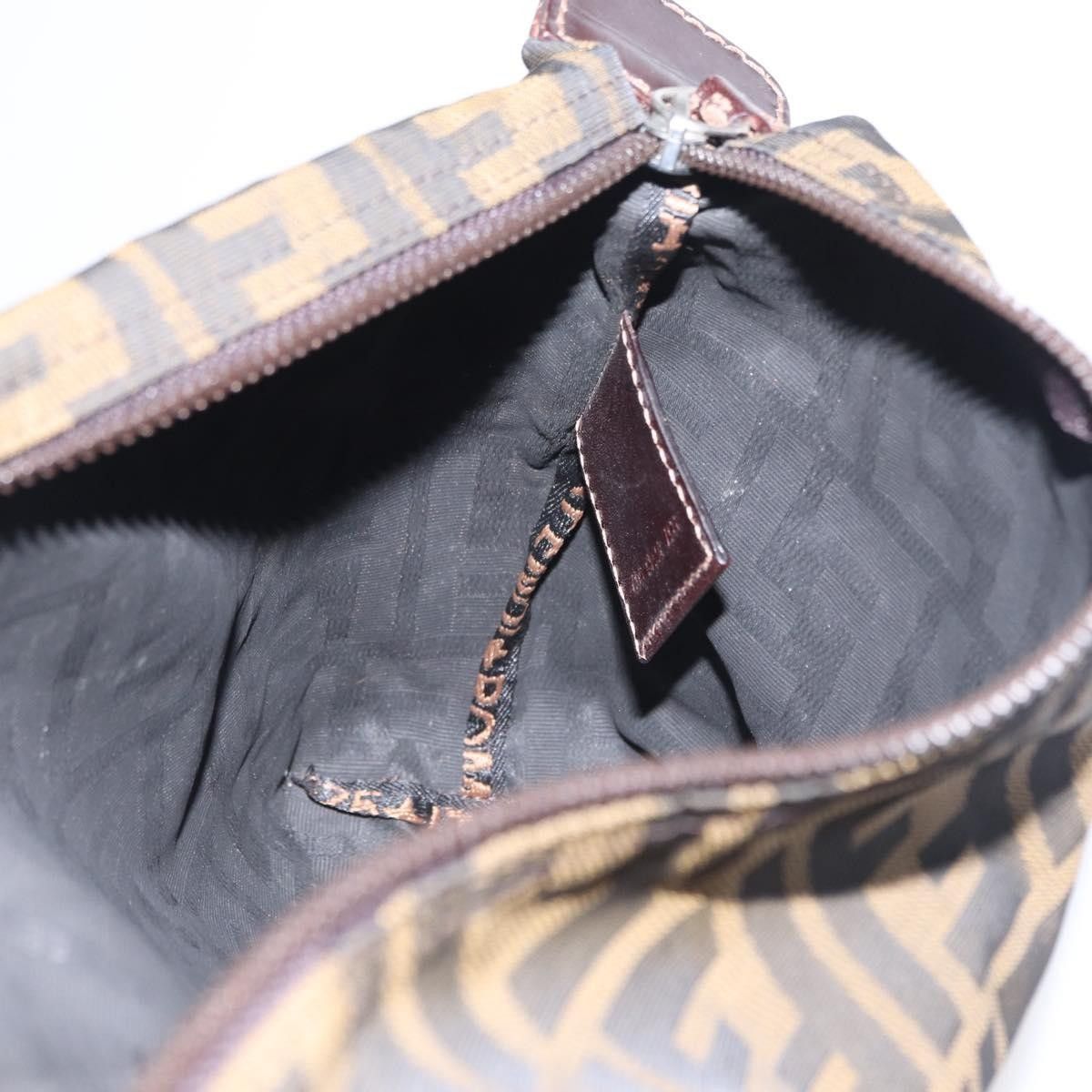 Fendi Fendi Logo Zucca Clutch PVC Leather Size ONE SIZE - 17 Thumbnail