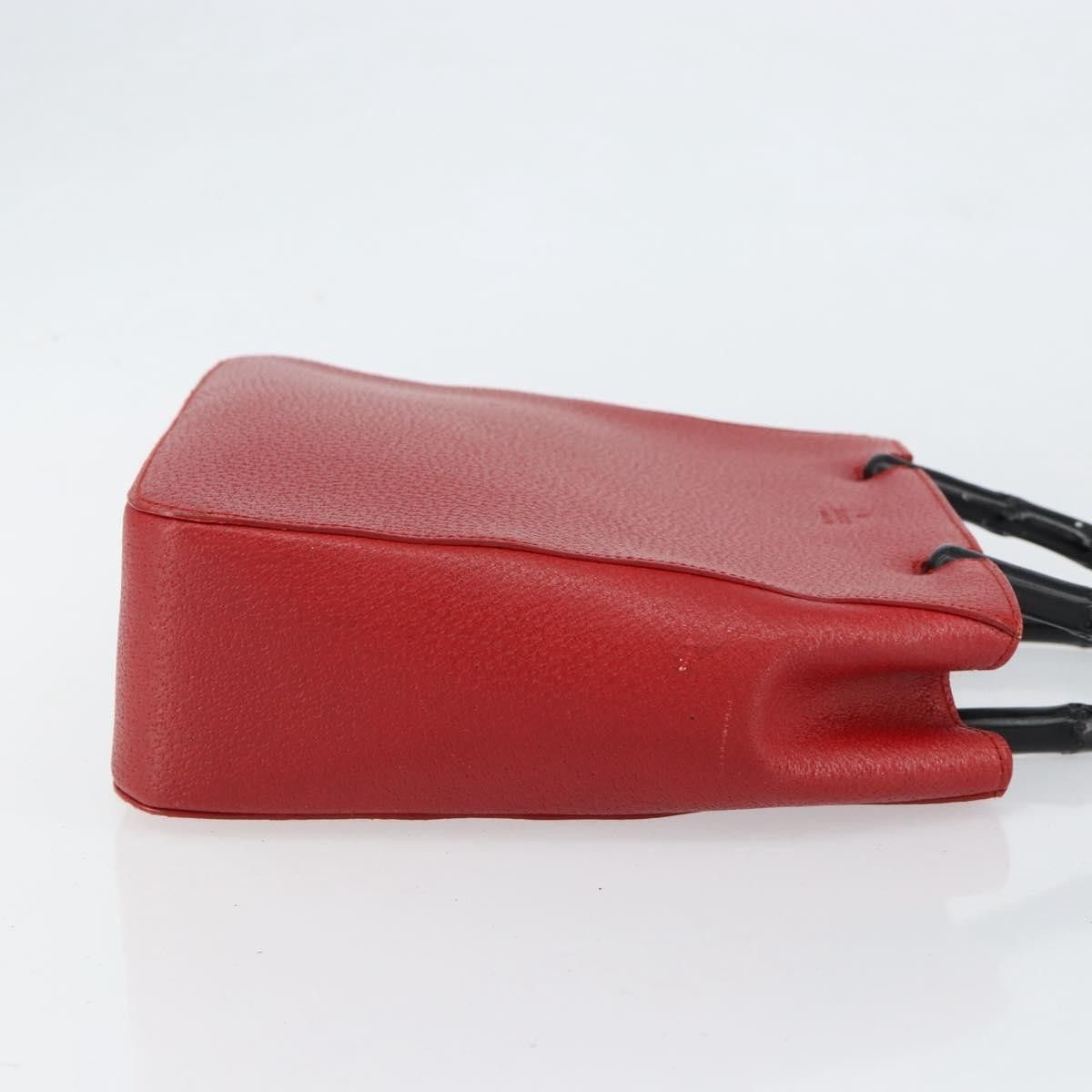 Gucci Gucci Vintage Bamboo Handle Leather Size ONE SIZE - 3 Thumbnail