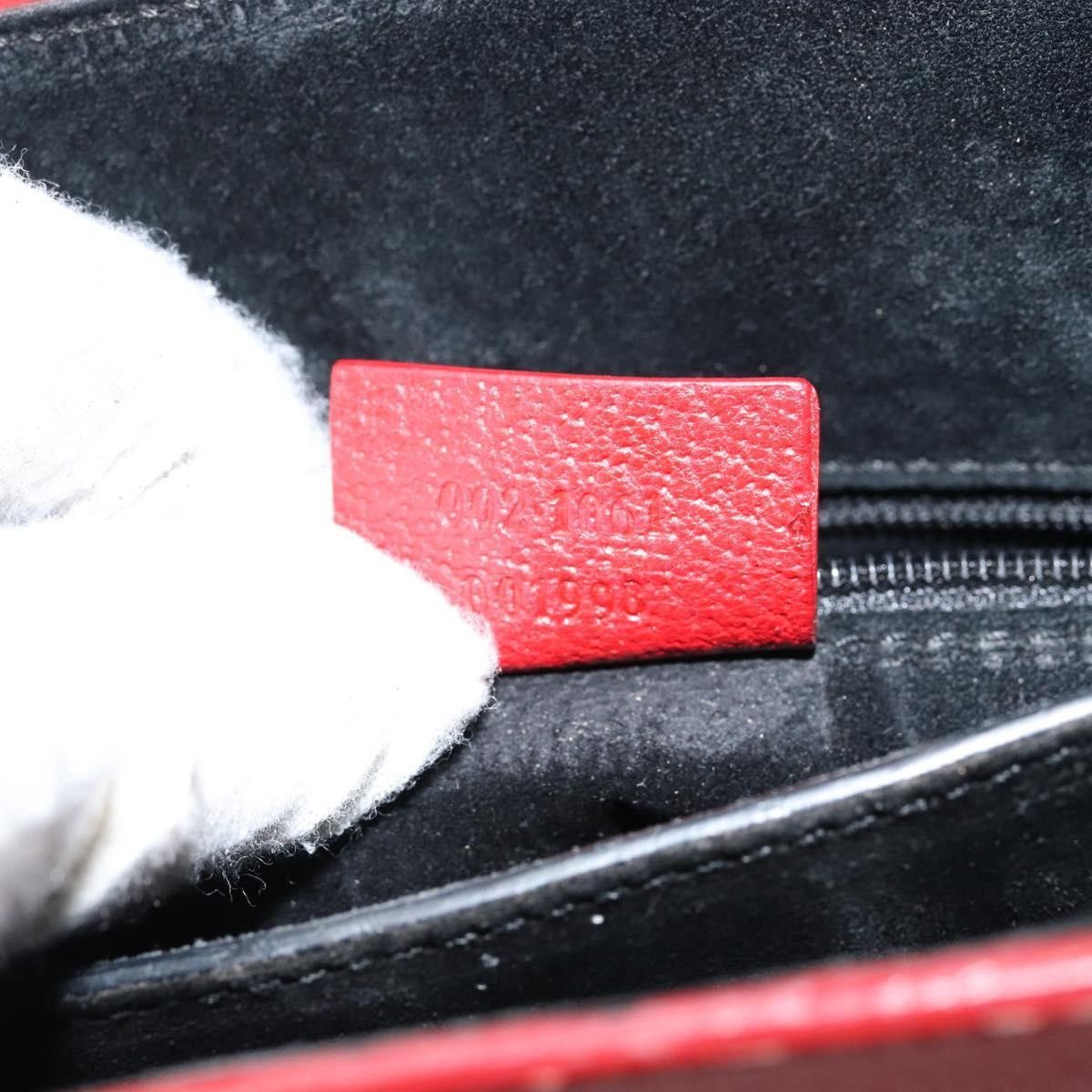 Gucci Gucci Vintage Bamboo Handle Leather Size ONE SIZE - 7 Thumbnail