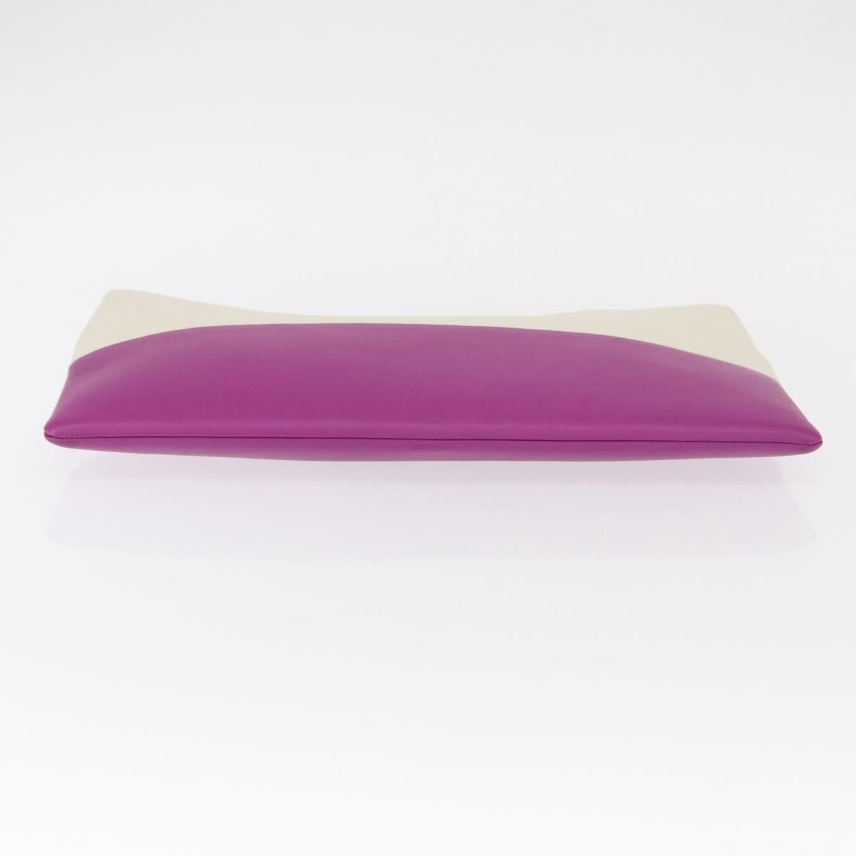 Celine Celine Bicolor Solo Clutch Leather Size ONE SIZE - 14 Thumbnail