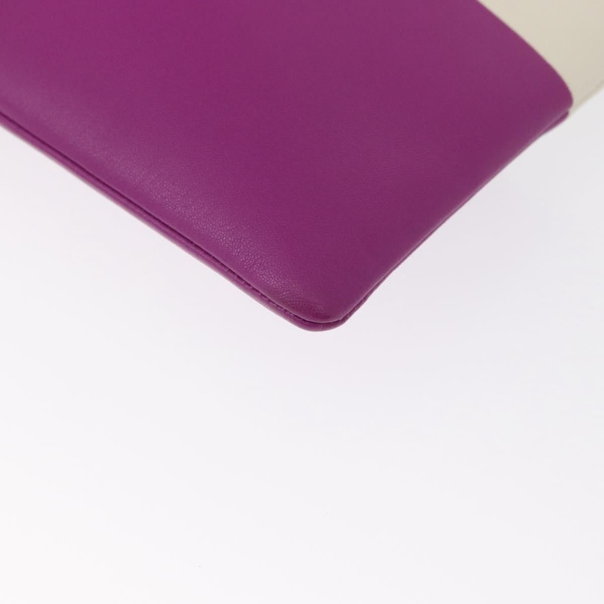 Celine Celine Bicolor Solo Clutch Leather Size ONE SIZE - 11 Thumbnail