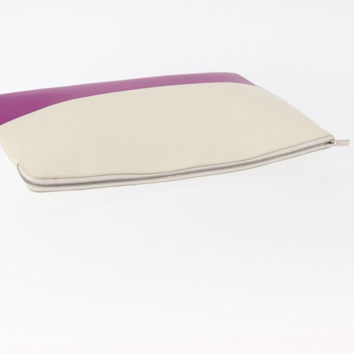 Celine Celine Bicolor Solo Clutch Leather Size ONE SIZE - 12 Thumbnail