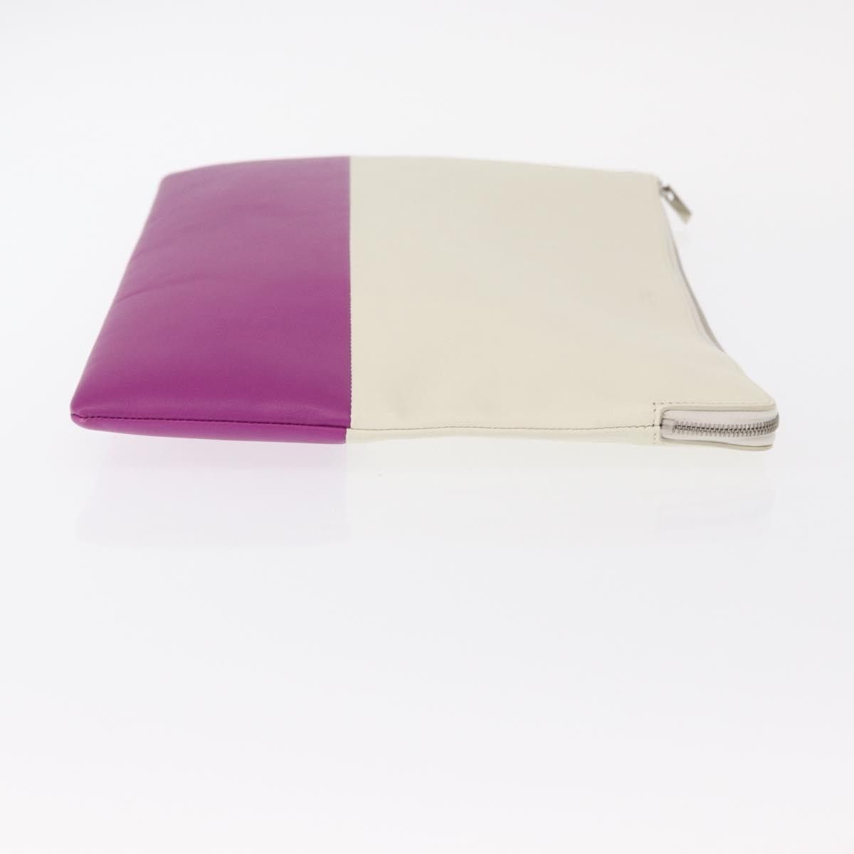 Celine Celine Bicolor Solo Clutch Leather Size ONE SIZE - 3 Thumbnail