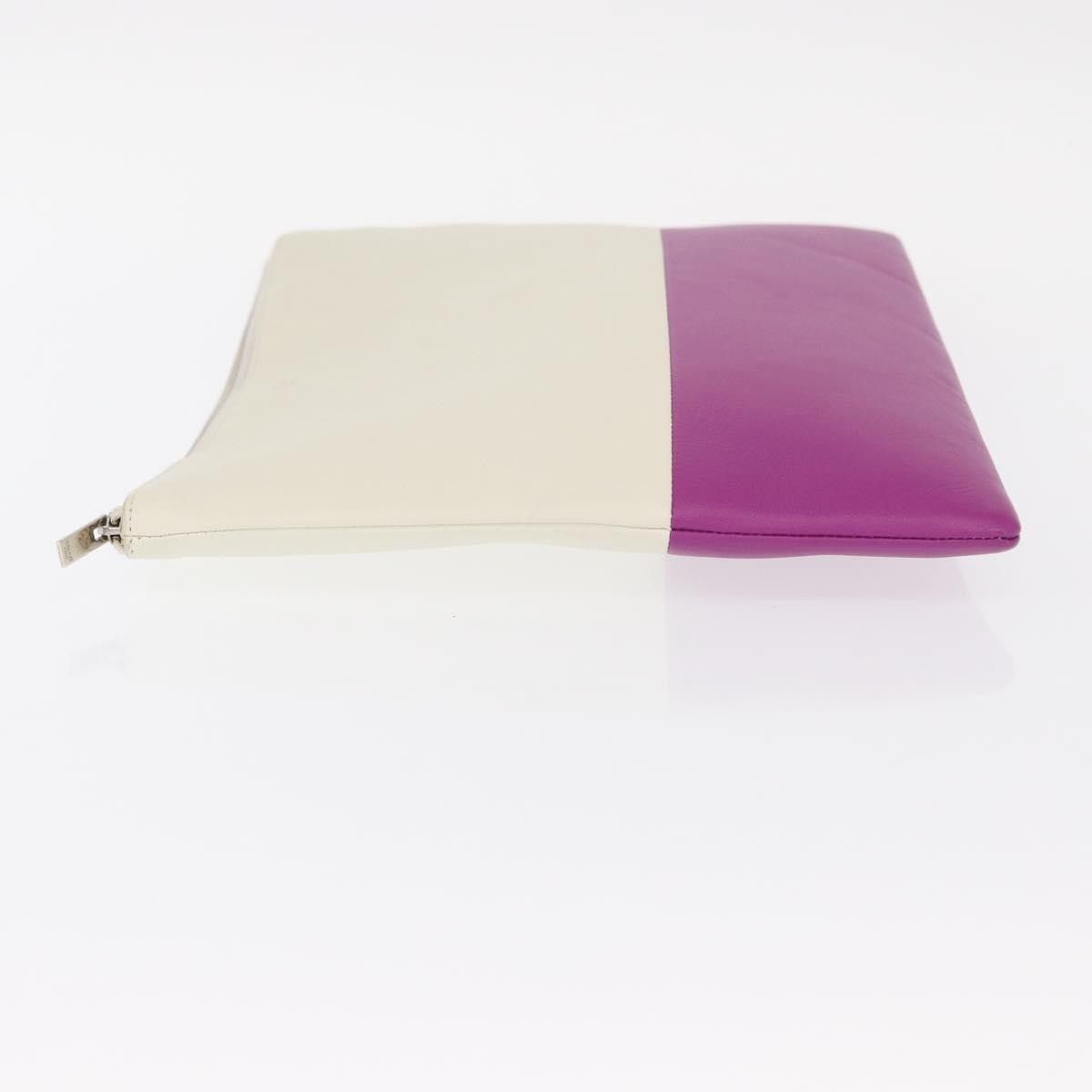 Celine Celine Bicolor Solo Clutch Leather Size ONE SIZE - 4 Thumbnail