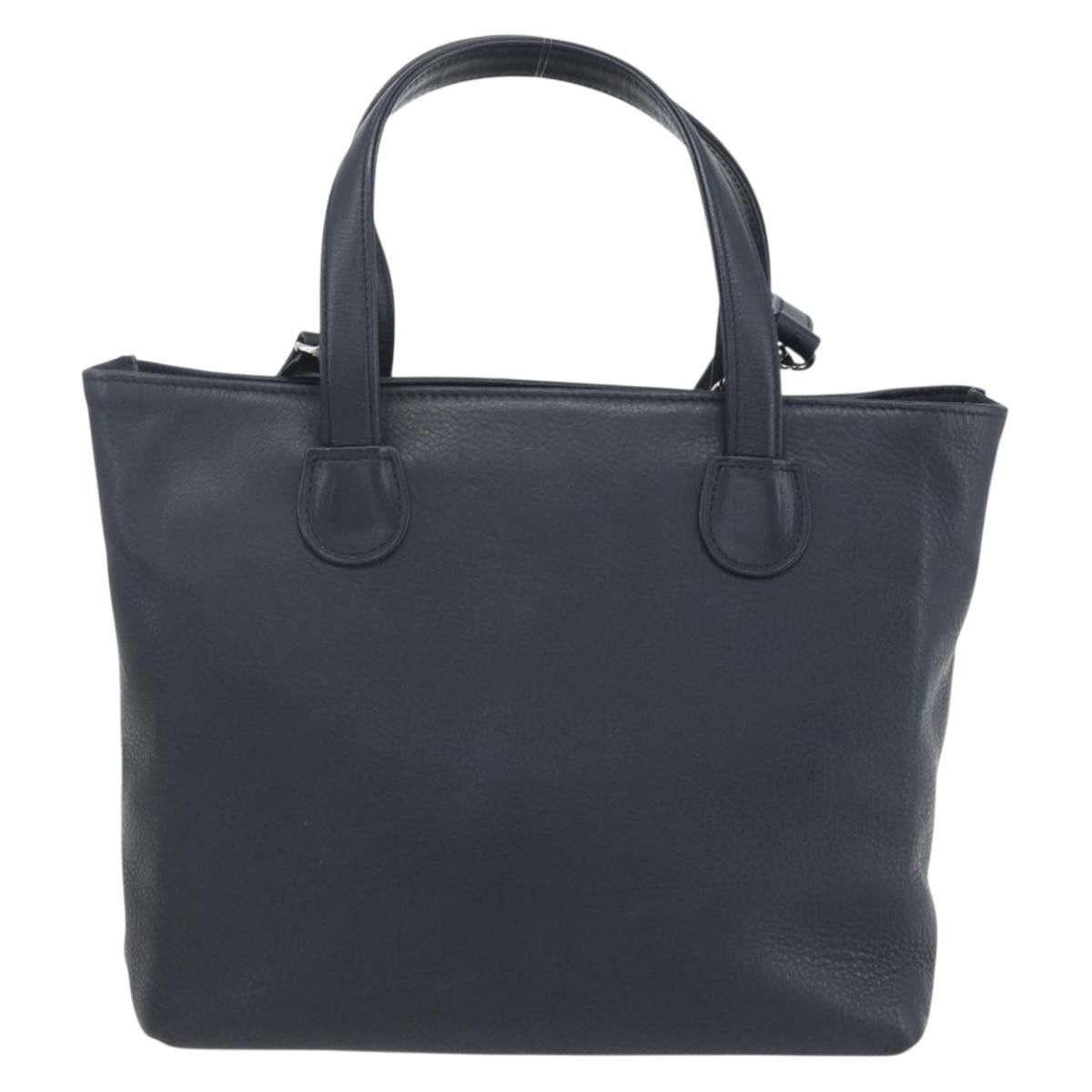 Dior Christian Dior Vintage CD Handbag Leather Size ONE SIZE - 2 Thumbnail