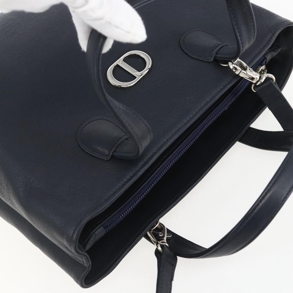 Dior Christian Dior Vintage CD Handbag Leather Size ONE SIZE - 12 Thumbnail