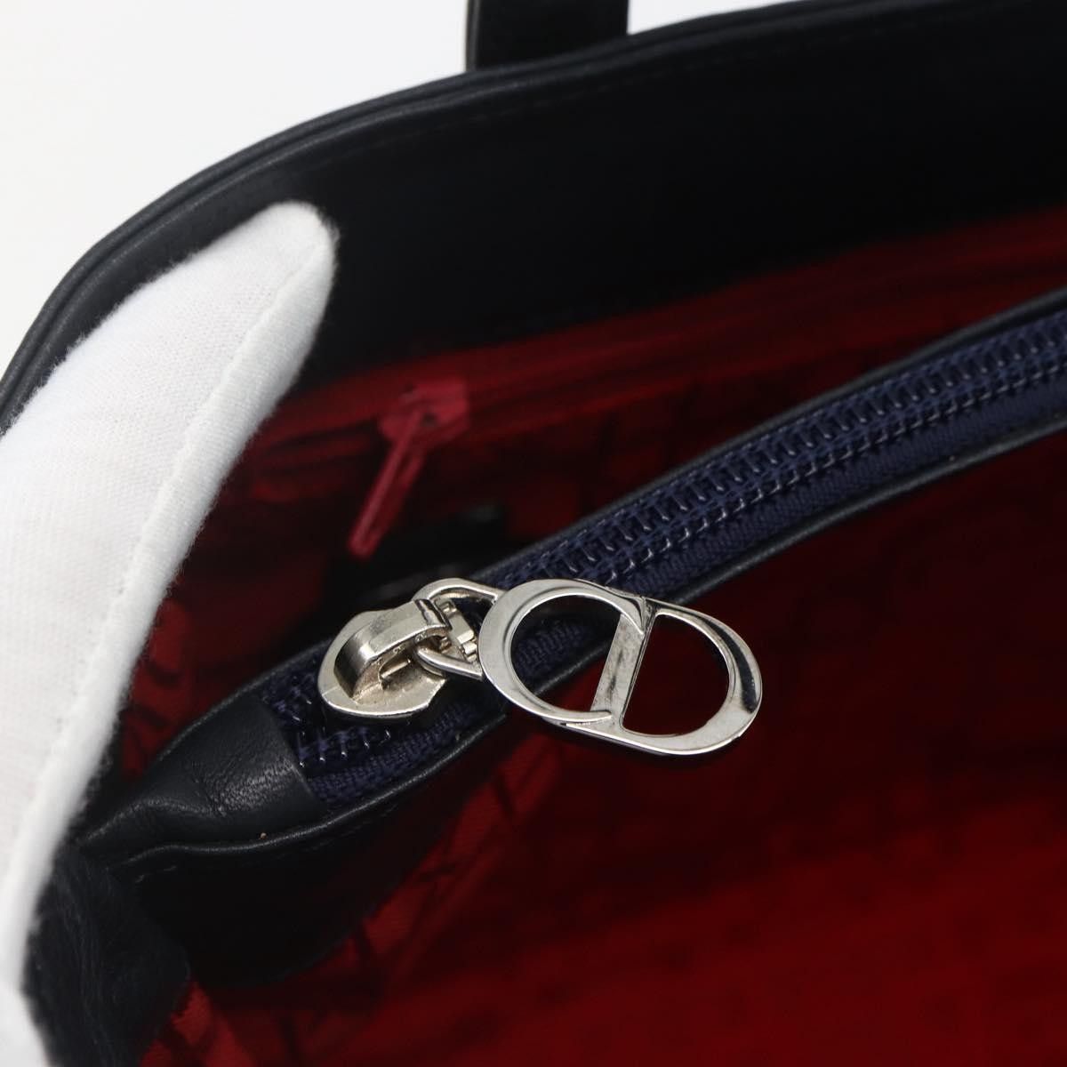 Dior Christian Dior Vintage CD Handbag Leather Size ONE SIZE - 18 Thumbnail