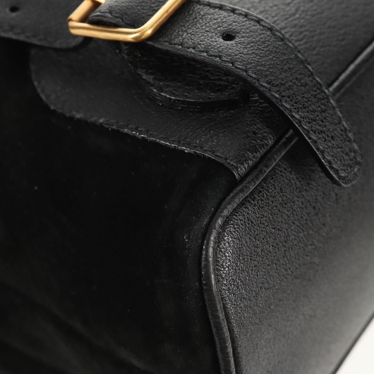 Gucci Gucci Vintage Bamboo Backpack Suede Size ONE SIZE - 10 Thumbnail