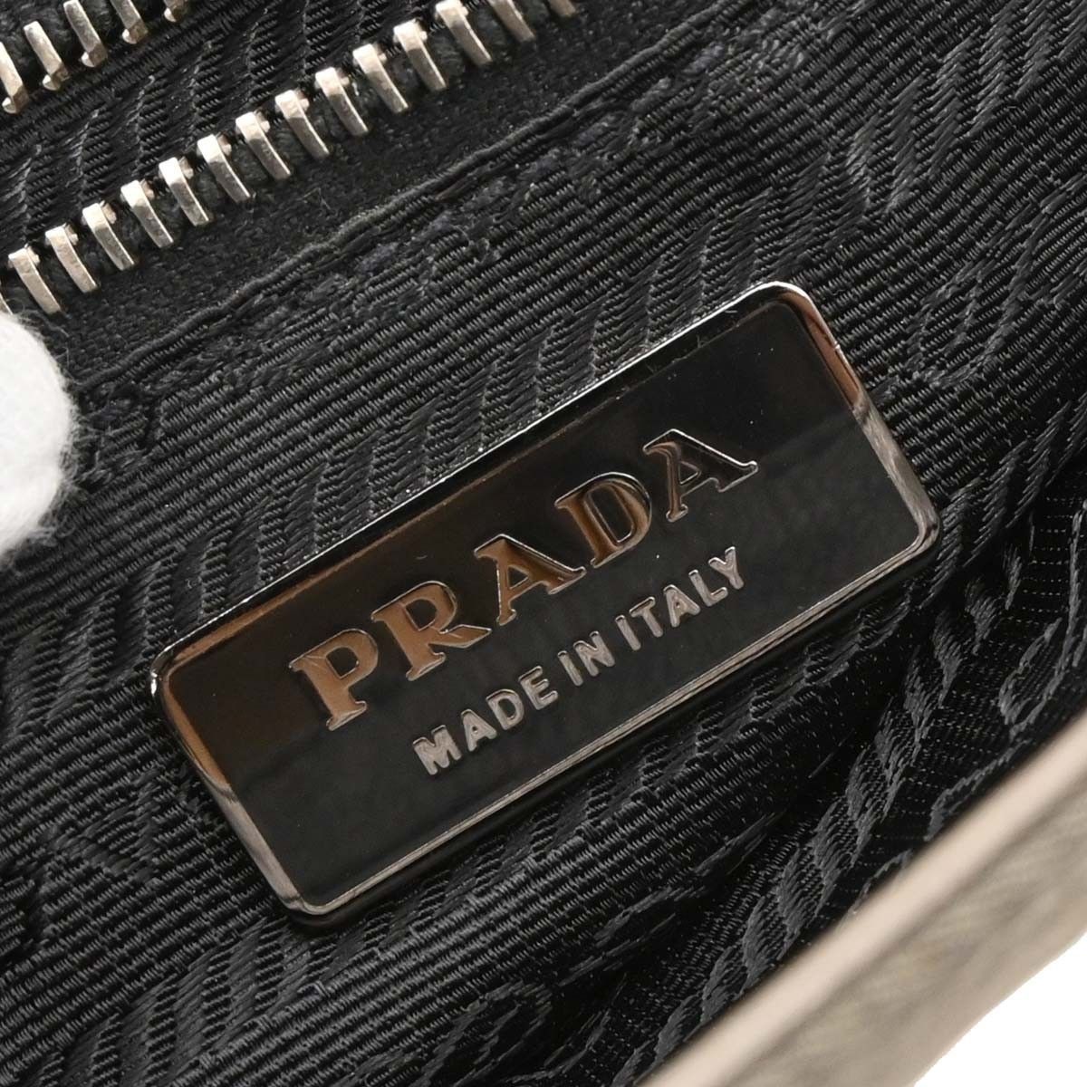 Prada Prada Vintage Shoulder Bag Nylon and Leather Size ONE SIZE - 4 Thumbnail