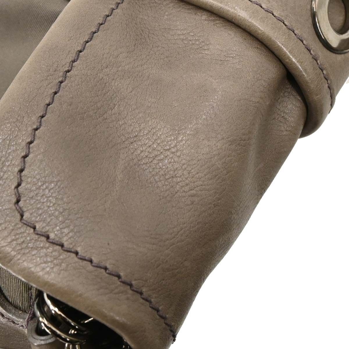 Prada Prada Vintage Shoulder Bag Nylon and Leather Size ONE SIZE - 7 Thumbnail