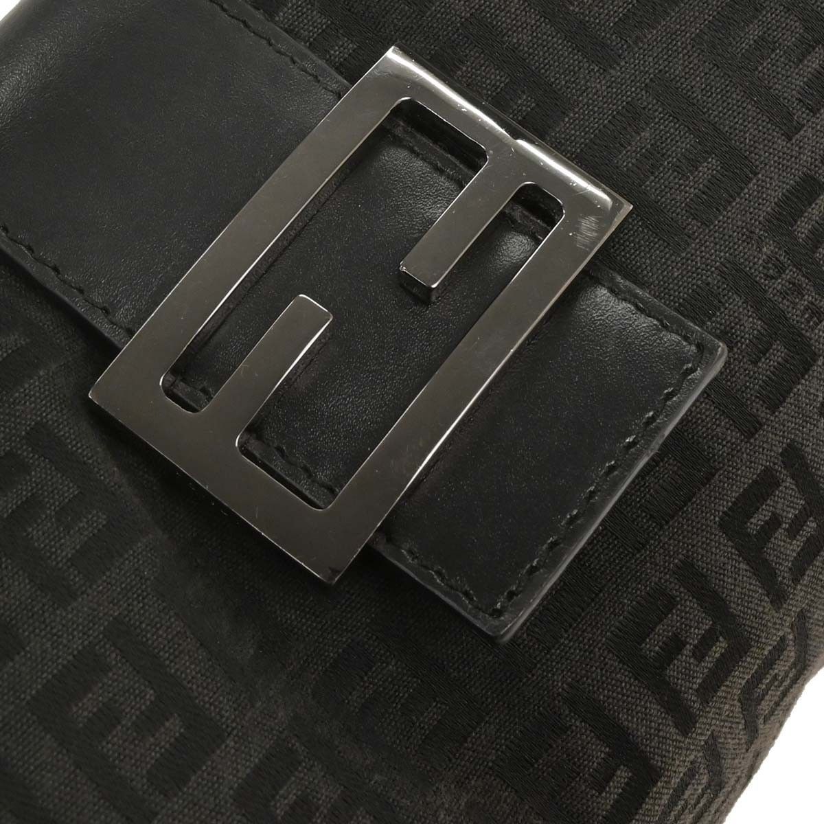Fendi Fendi Belted Shoulder Bag Zucchino Canvas Size ONE SIZE - 10 Thumbnail
