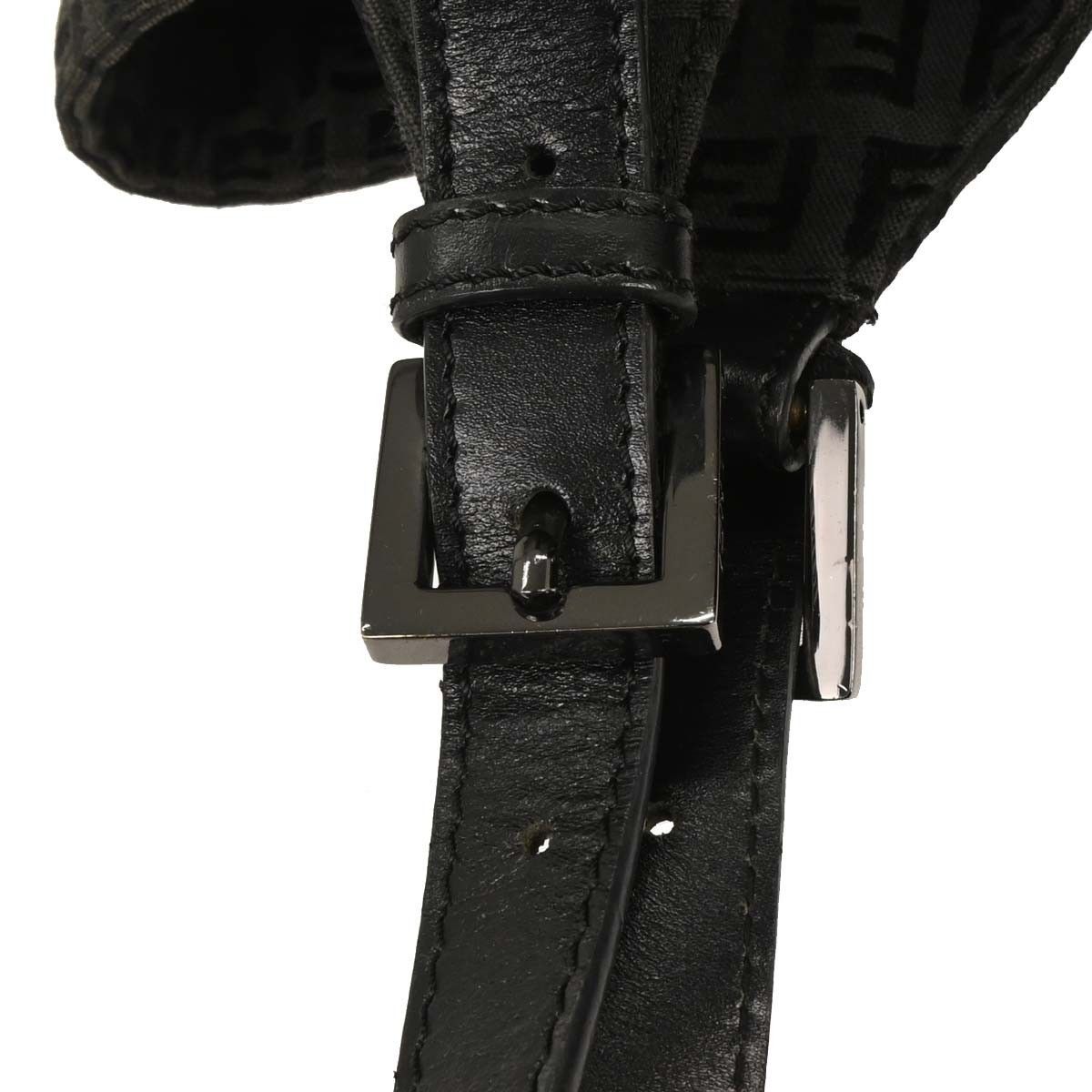 Fendi Fendi Belted Shoulder Bag Zucchino Canvas Size ONE SIZE - 6 Thumbnail