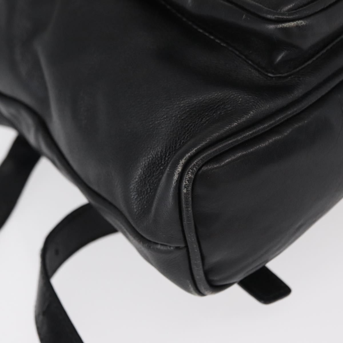 Gucci Gucci Vintage Bamboo Backpack Leather Size ONE SIZE - 9 Thumbnail