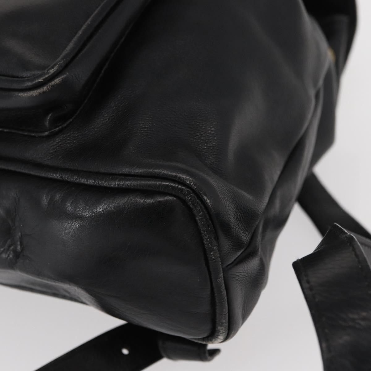 Gucci Gucci Vintage Bamboo Backpack Leather Size ONE SIZE - 10 Thumbnail