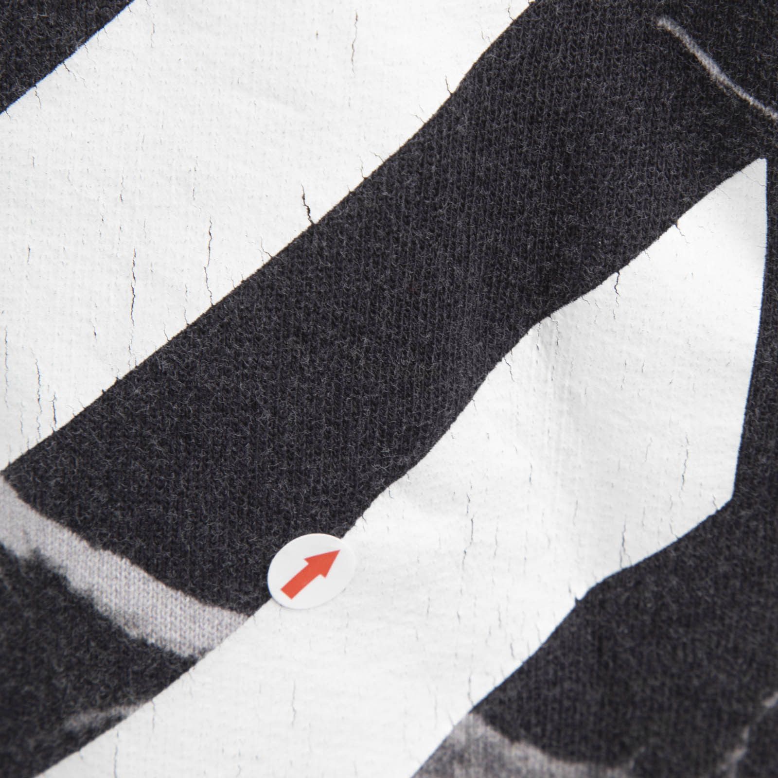 Off-White Caravaggio Marble Print Logo Hoodie Size S / US 4 / IT 40 - 7 Thumbnail