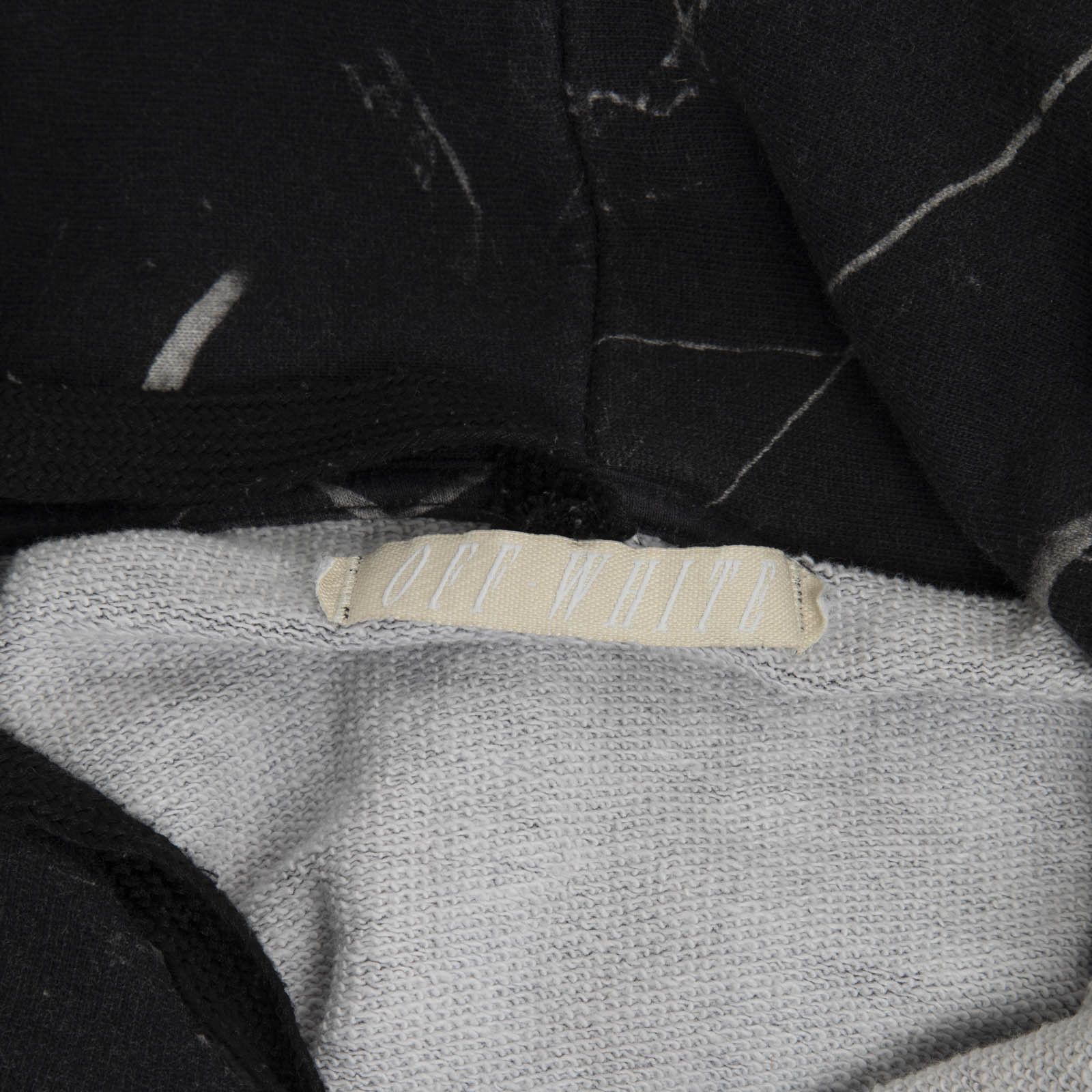 Off-White Caravaggio Marble Print Logo Hoodie Size S / US 4 / IT 40 - 9 Thumbnail