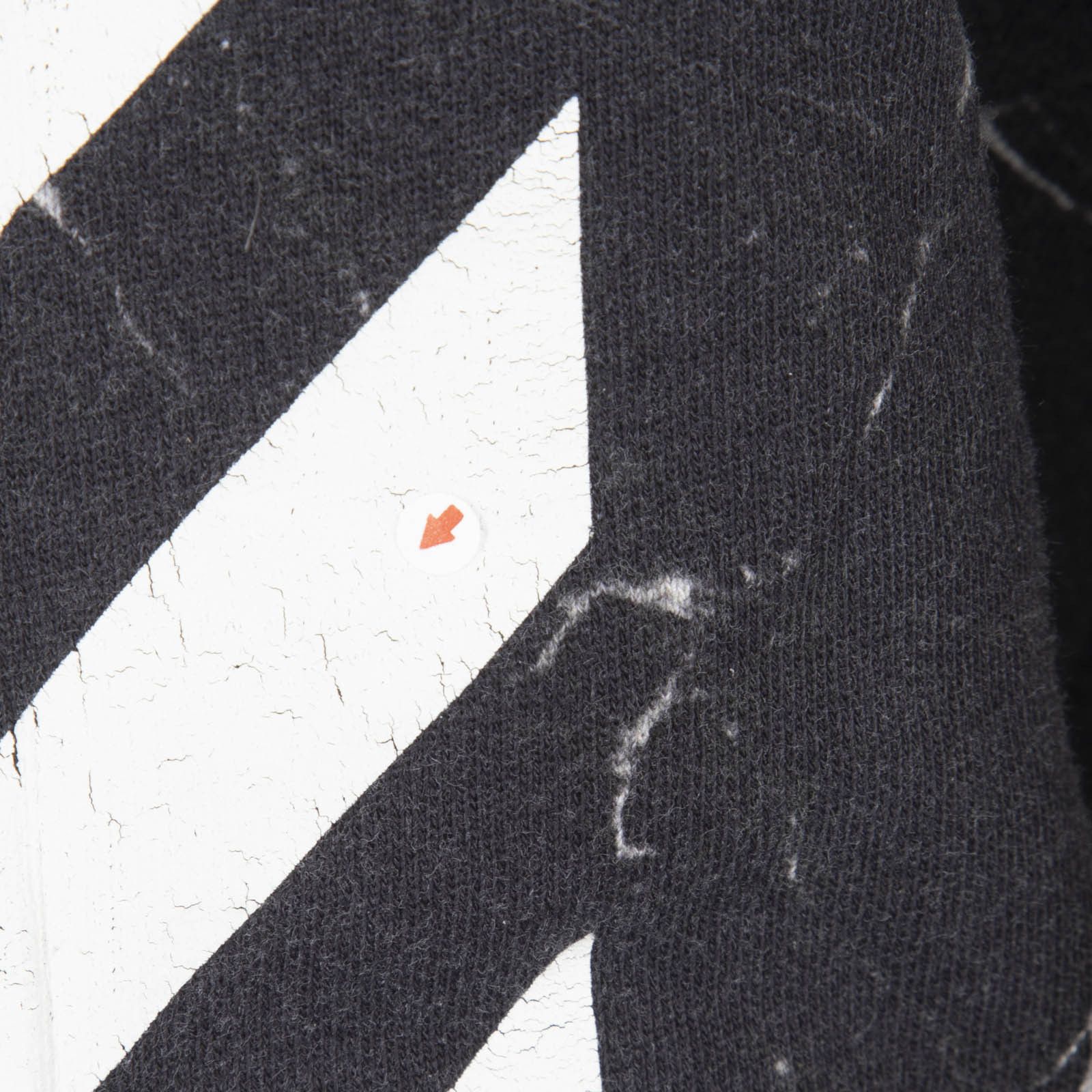 Off-White Caravaggio Marble Print Logo Hoodie Size S / US 4 / IT 40 - 4 Thumbnail