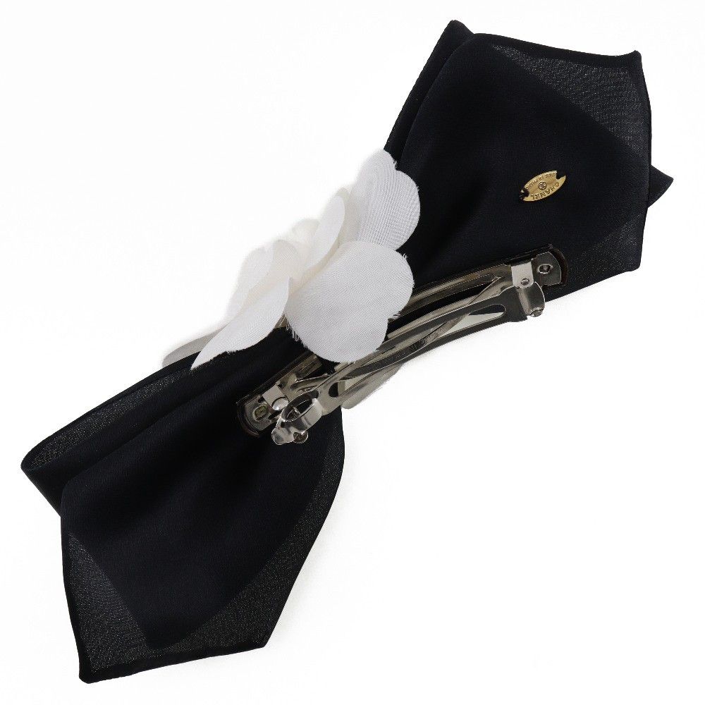 Chanel Chanel Camellia Ribbon Headband Silk Size ONE SIZE - 2 Thumbnail