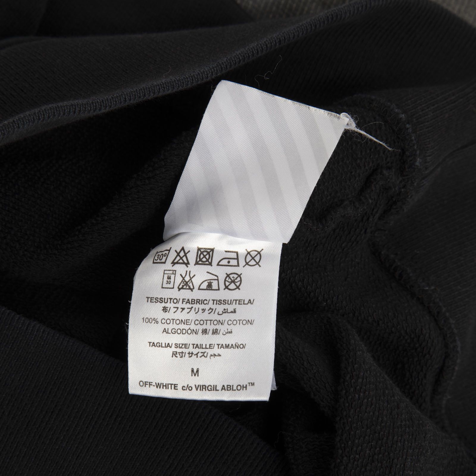 Off-White Black Caravaggio Arrow Hoodie Size M / US 6-8 / IT 42-44 - 17 Thumbnail