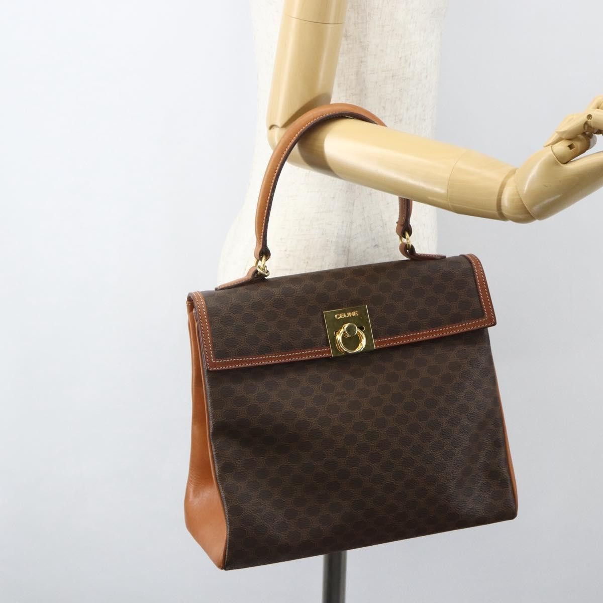 Celine Celine Vintage Macadam Canvas and Leather Size ONE SIZE - 13 Thumbnail